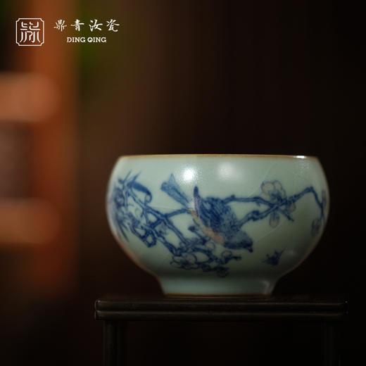 问鼎鼎青青花善奕杯(垂玉枝）（缺货） 商品图0