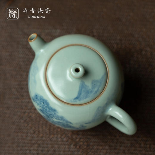 问鼎鼎青青花高升沸泉壶（一江春水）（缺货） 商品图2