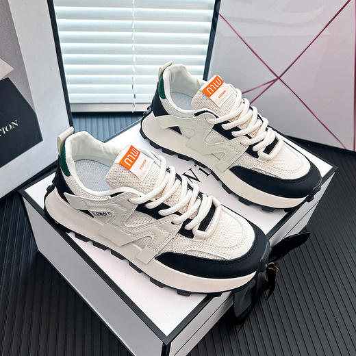 【新款老爹鞋女ins】韩版学生潮鞋厚底增高休闲运动鞋 潮流休闲鞋 商品图8