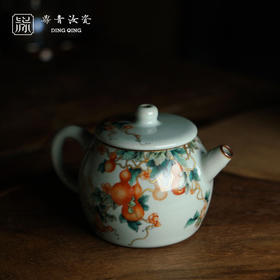 问鼎鼎青系列德钟壶（福禄满堂 ）（缺货）