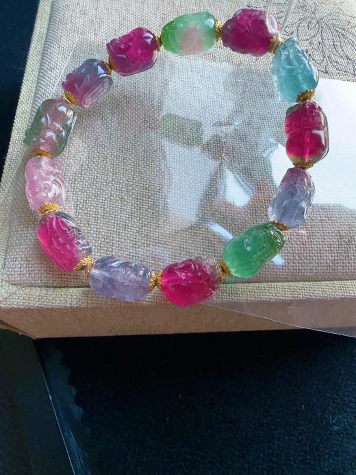 24.2g 雕刻碧玺手链 商品图6