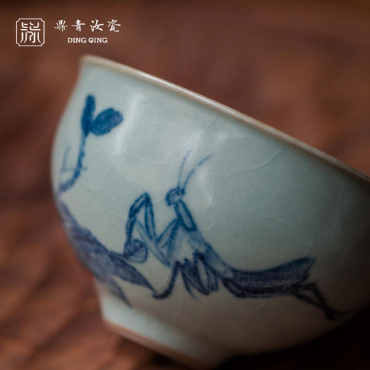 问鼎鼎青青花伴月杯（大吉利）（缺货） 商品图1