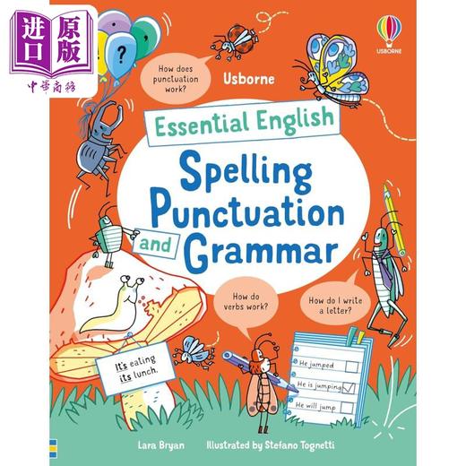 【中商原版】英语学习 拼写 标点符号和语法 Essential English Spelling Punctuation and Grammar 英文原版 儿童学习教辅 商品图0