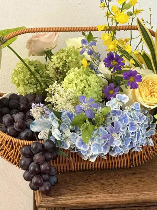 法式横把水果花篮 商品图10