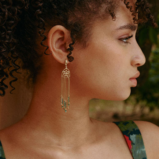 【刘孜同款】Garden of Eden 伊甸园系列 | 生命之树耳环 商品图1