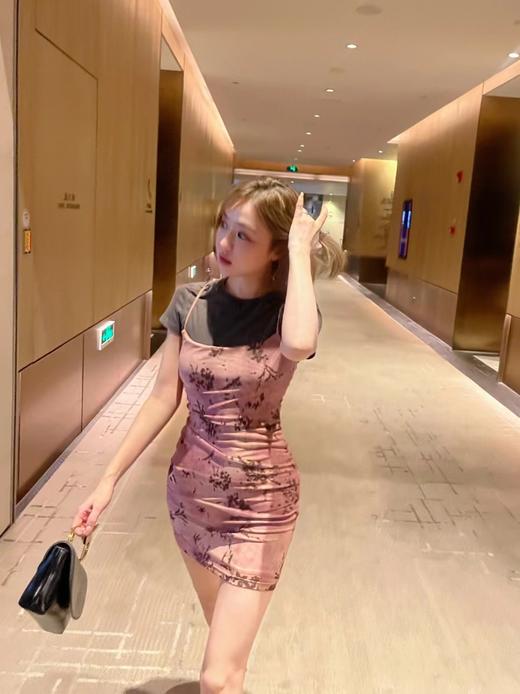 清仓捡漏 LINCHAOZHANG私服定制系列 LT240133 细节T LD240161 印花吊带裙 商品图3