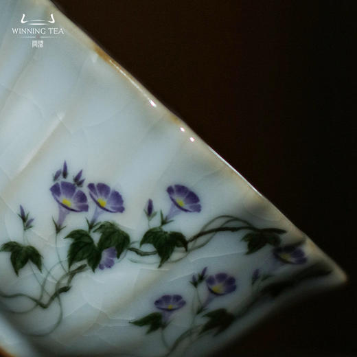 问鼎汝瓷月白老款沐菊杯（千伶百俐）（猫咪）（缺货） 商品图3