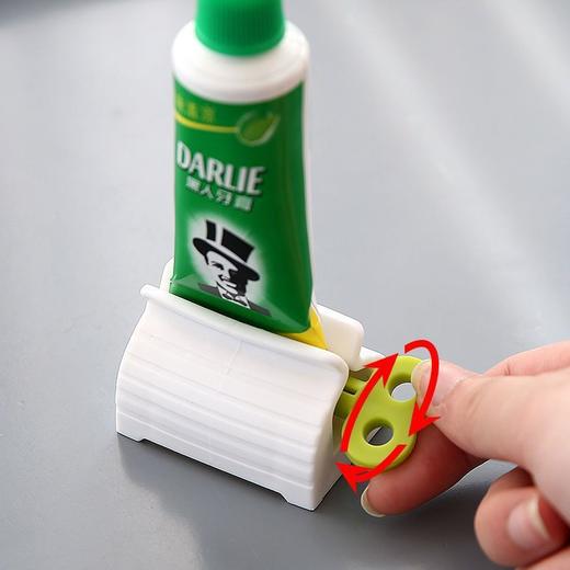 【站立收纳！节省空间】牙膏挤压器创意挤牙膏器懒人洗面奶手动护手霜自动挤牙膏神器，旋转挤压容易操作，减少浪费。ry 商品图1