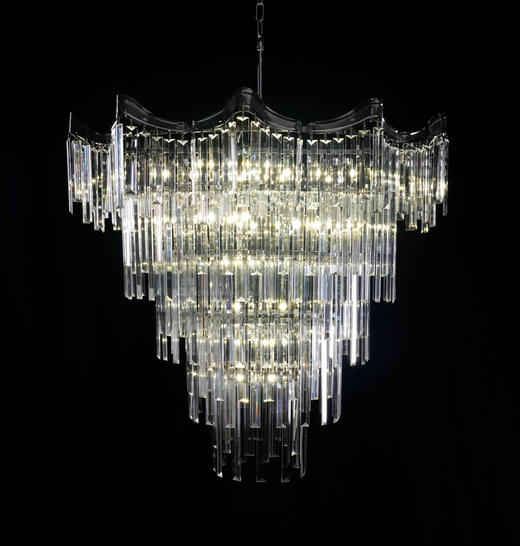 玻璃楼阁吊灯A款（运费自理） 商品图0