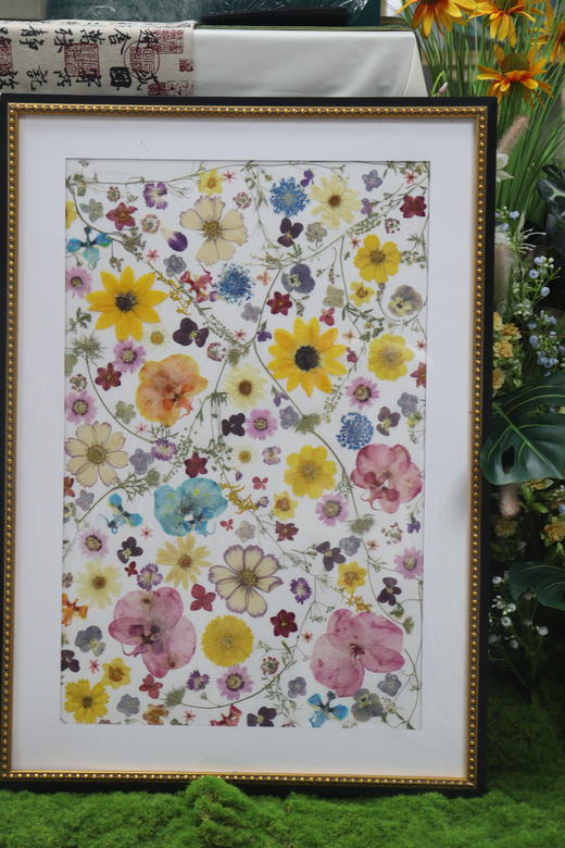 植物标本画创意礼物押花相框 商品图2