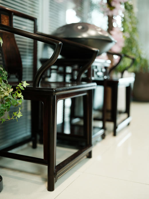 印度小叶紫檀管帽椅【器悟雅玩】 商品图7