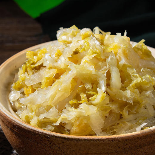 酸菜东北酸菜农家特产大缸腌制酸白菜酸菜丝泡菜500g/袋 商品图3