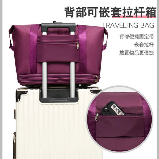 新款折叠旅行收纳包 衣服收纳袋 搬家打包袋短途行李袋大容量旅行包 商品图3