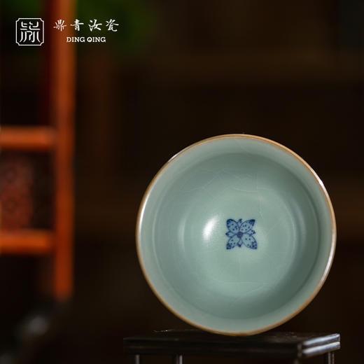 问鼎鼎青青花湛露杯(萝图）（缺货） 商品图2