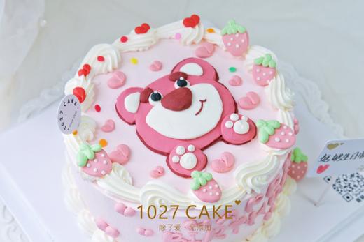 1027CAKE |  手绘蛋糕 草莓熊 商品图2