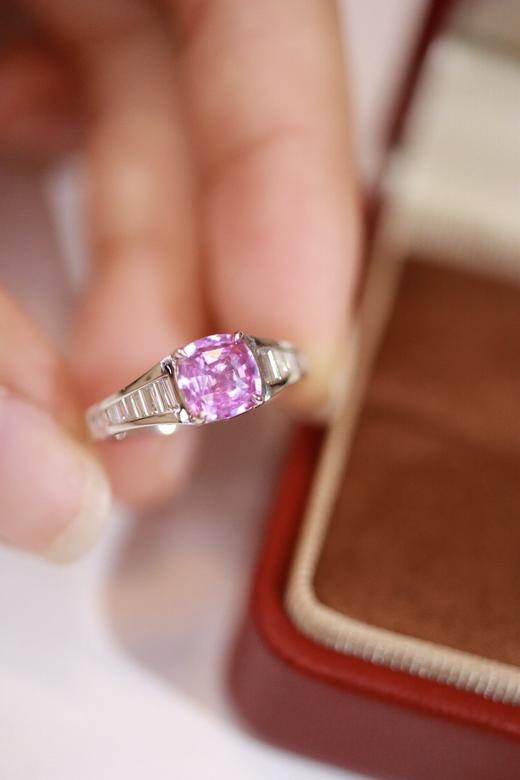 1.25ct 蓝宝石戒指 商品图2