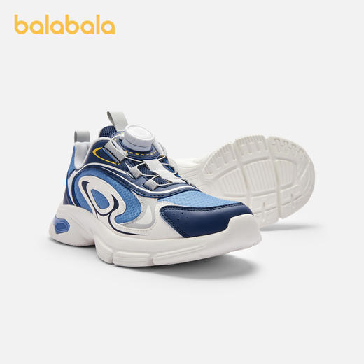 巴拉巴拉童鞋儿童运动鞋男童女童跑步鞋春秋新款鞋子透气复古 商品图1