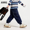 男童工装风潮搭卫裤新款安奈儿童装实体店同款XB436702 商品缩略图2