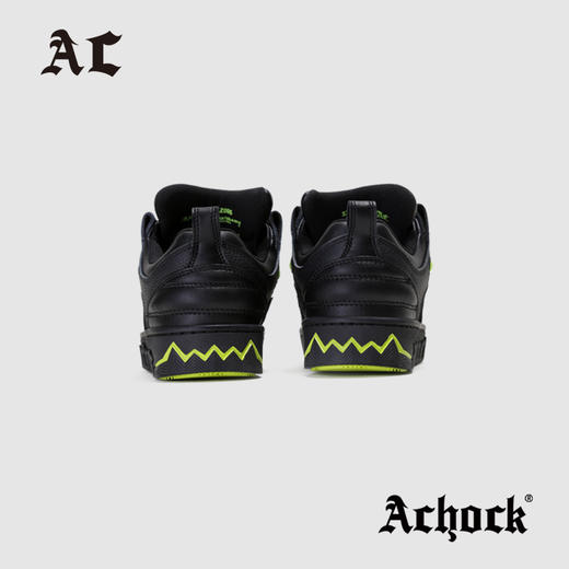 【Achock官方店】“变异小恶魔”国潮泡芙鞋黑尾翼运动情侣滑板鞋 商品图3