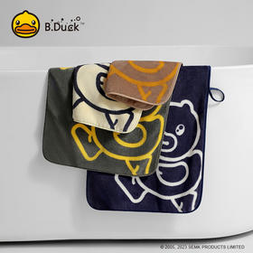 B.Duck小黄鸭珊瑚绒走路鸭毛巾72*34cm 593