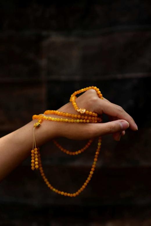 蜜蜡配件216念珠原创设计 商品图1