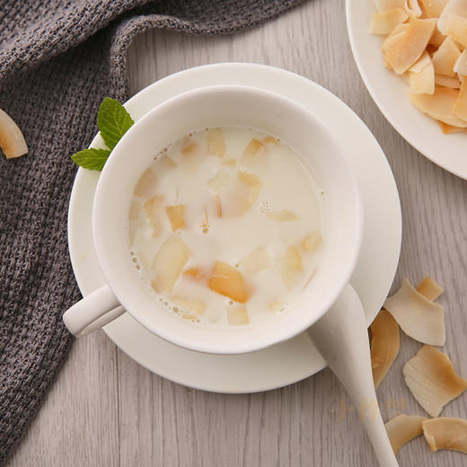 香脆烤椰子片500g 海南原料零食特产罐装零食椰子干箱烤椰肉 商品图4