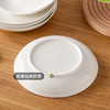 洁雅杰陶瓷盘家用白瓷盘子8英寸中式釉下彩餐盘菜盘汤盘微波炉可用6只装 /厨具 /餐具 /盘/碟 商品缩略图6