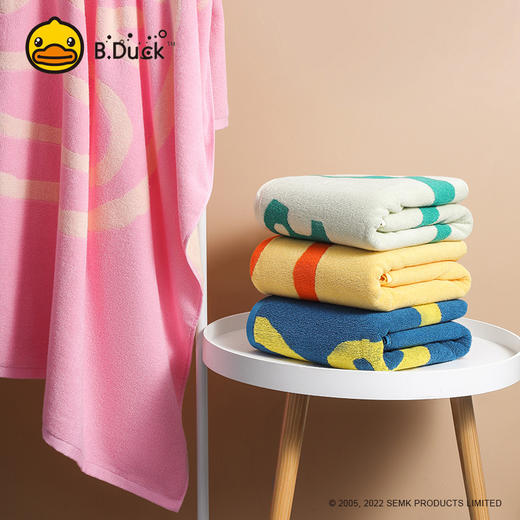 B.Duck小黄鸭棉棉鸭大浴巾140*70cm 224 商品图1