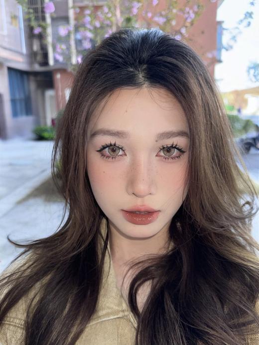 Lookyoo旗下 · 西域小馋猫&高冷傻白甜｜14.0mm白狮参考着色中大直径  日抛 商品图4