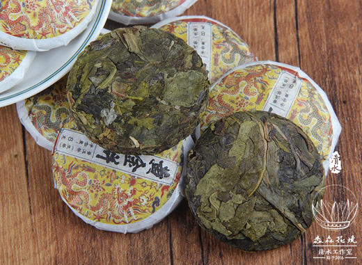 淼森花境｜春茶古树黄金饼黄金甲黄金霸叶古树茶普洱茶生茶迷你小饼茶叶 商品图1