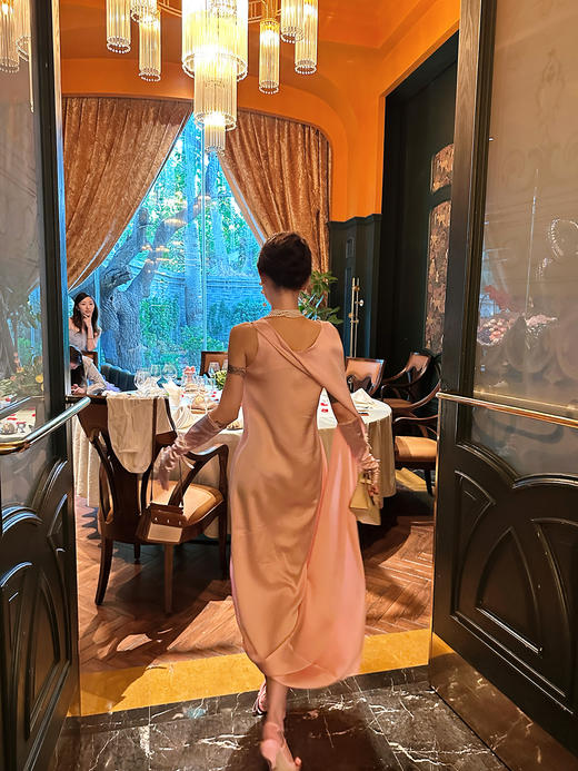 DUO智仙生 美少女线定牛皮进口小香风后袢带高跟鞋 商品图2