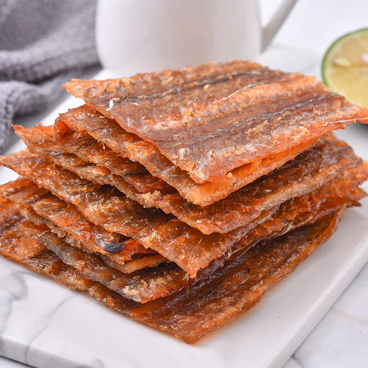烤鳗鱼片500g大罐孕妇零食鱼干海鲜北海 即食小吃休闲烤鱼片 商品图1
