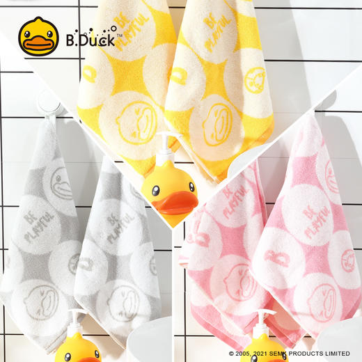 B.Duck小黄鸭股纱提圆圈毛巾68*35cm 772 商品图0