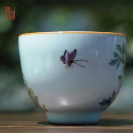 问鼎绪文汝窑清照杯（春和景明） 商品图5