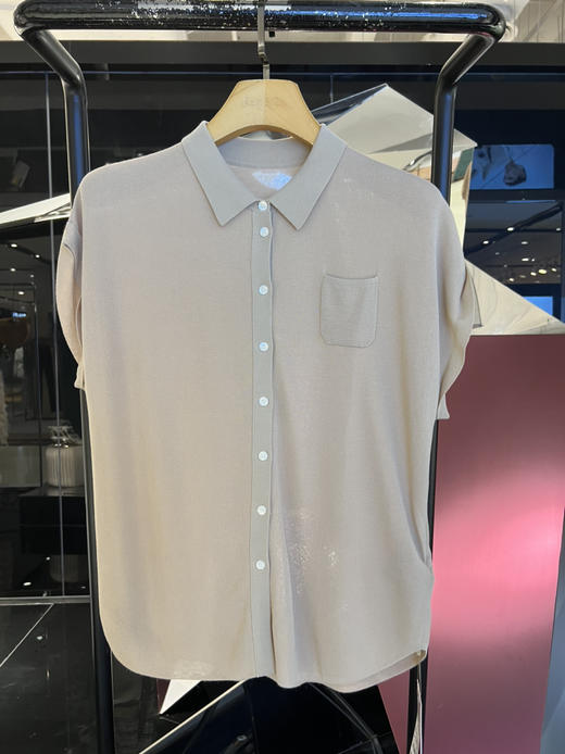 女士小翻领T恤衫 商品图0