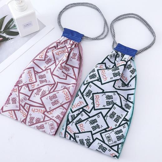搓澡神器 双层拉背条去污搓泥神器 搓背神器家用磨砂厚搓背巾長條搓澡巾神器 商品图2
