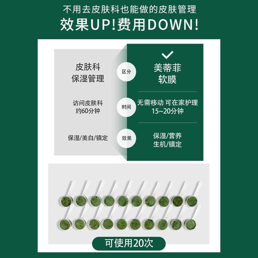【新品】美蒂菲积雪草玫瑰软膜 商品图3
