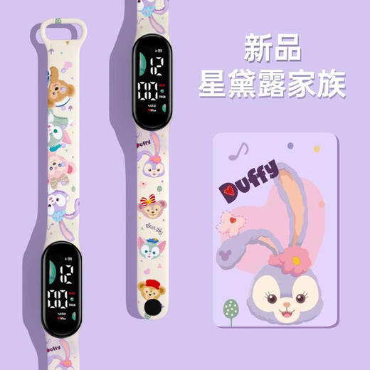 【可爱卡通电子手表，让孩子更爱运动】新款帕恰狗卡通电子手表 小学生可爱儿童卡通印花 LED运动手表 看日期时间手表-QQ 商品图10
