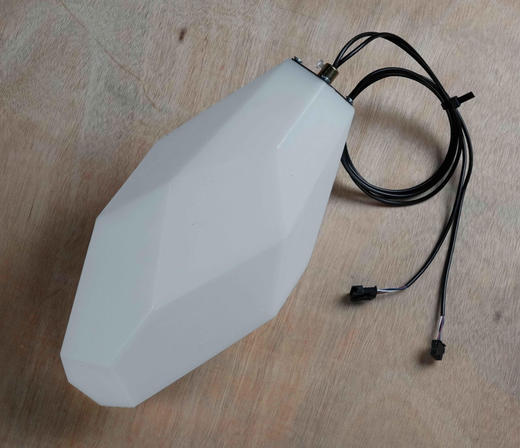 幻彩冰块吊灯磨砂白（运费自理） 商品图0