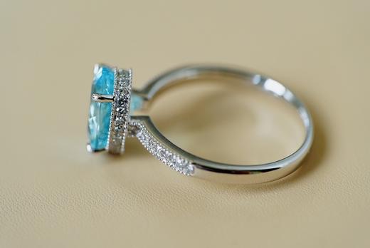 2ct 海蓝宝戒指 商品图0