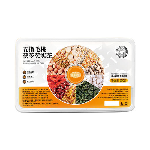 五指毛桃茯苓小罐茶30小罐630克驱湿养生茶12道原料组合花茶 商品图4