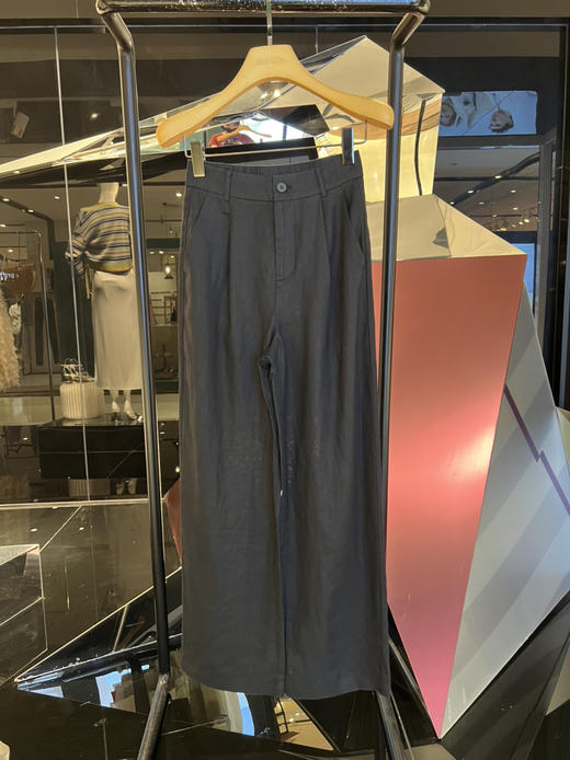 女士亚麻裤 商品图1
