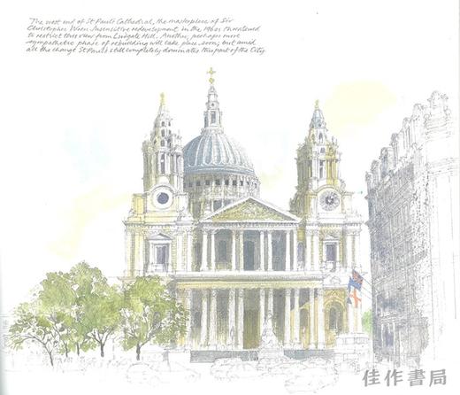 London sketchbook / 伦敦水彩速写本 商品图3