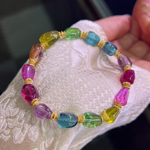 19.25g 原石碧玺手链 商品图6