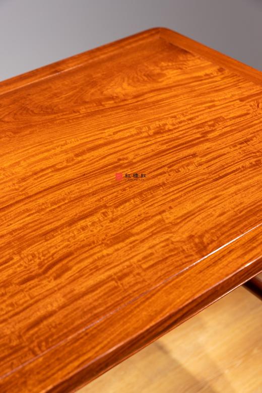 红桥红  家具严选  缅甸花梨（大果紫檀）【88 拍卖款刀牙 平头案】 商品图3