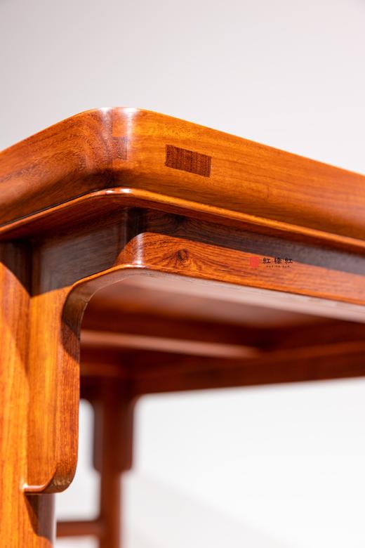 红桥红  家具严选  缅甸花梨（大果紫檀）【88 拍卖款刀牙 平头案】 商品图5