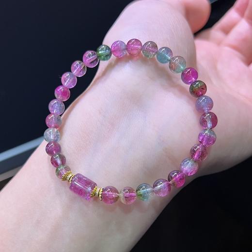 12g 6.3mm 碧玺手链 商品图3