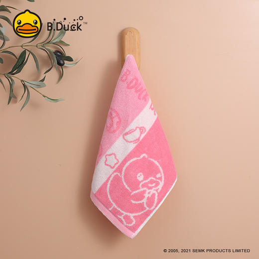 B.Duck小黄鸭彩条儿童毛巾52*26CM 554 商品图1