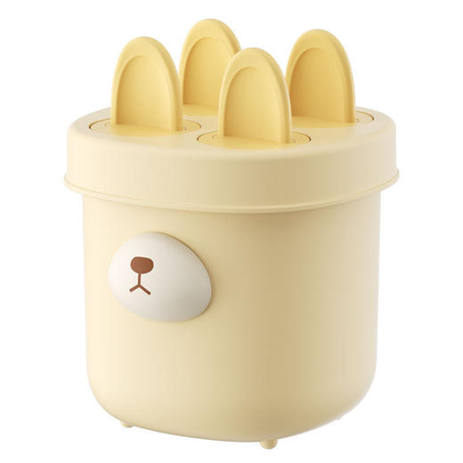 【冰淇淋雪糕模具】卡通食品级易脱模做冰棍冰棒模具 家用DIY自制可爱冰棍1组4支 商品图4