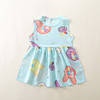 【满花设计，简约萌趣】女童公主裙 夏季新款 中小童连衣裙 韩版绵绸背心裙 女宝宝洋气吊带裙-QQ 商品缩略图1